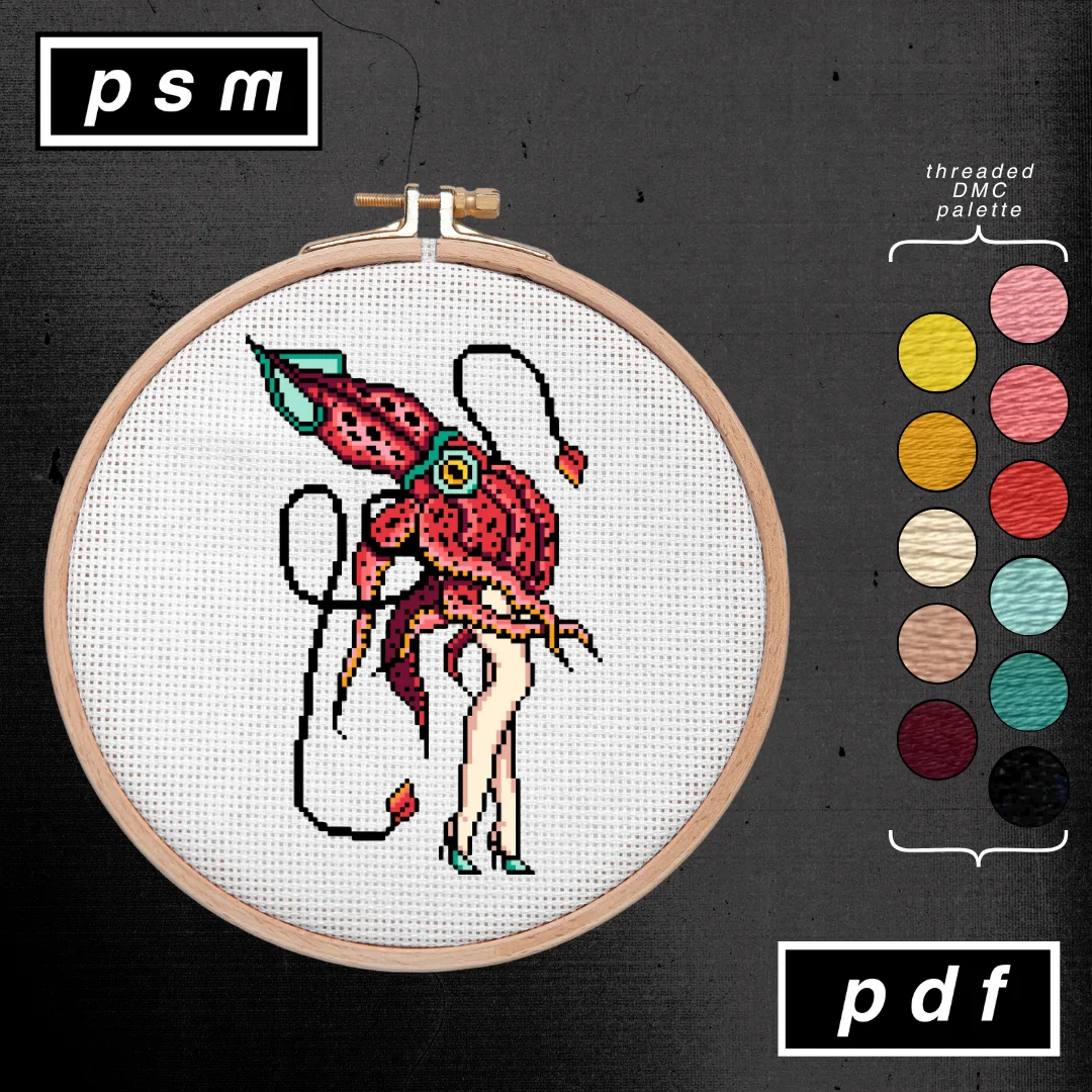 Squid Lady Pattern product image (2)