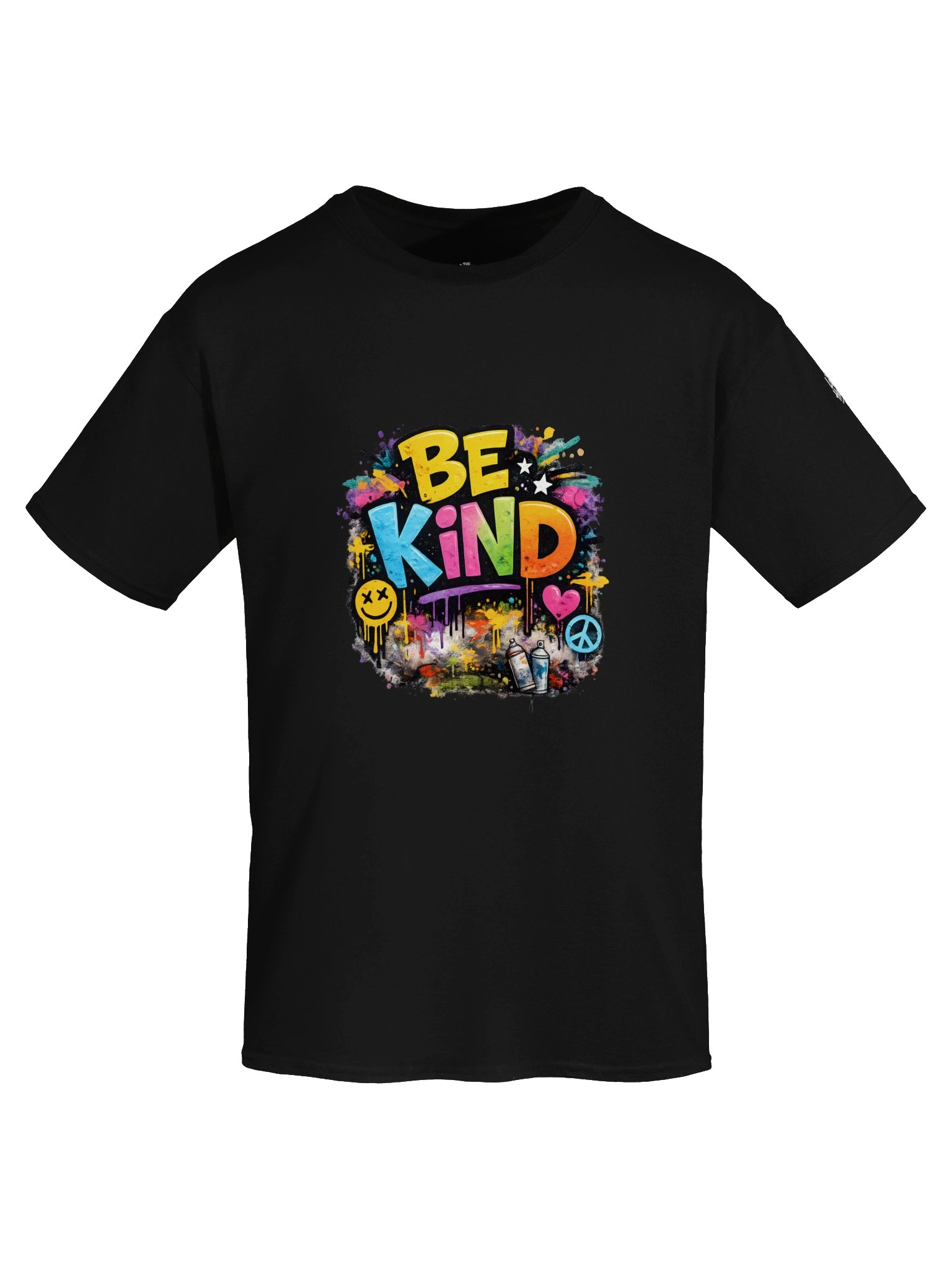 BE KIND T-Shirt — Black (TTS) product image (4)
