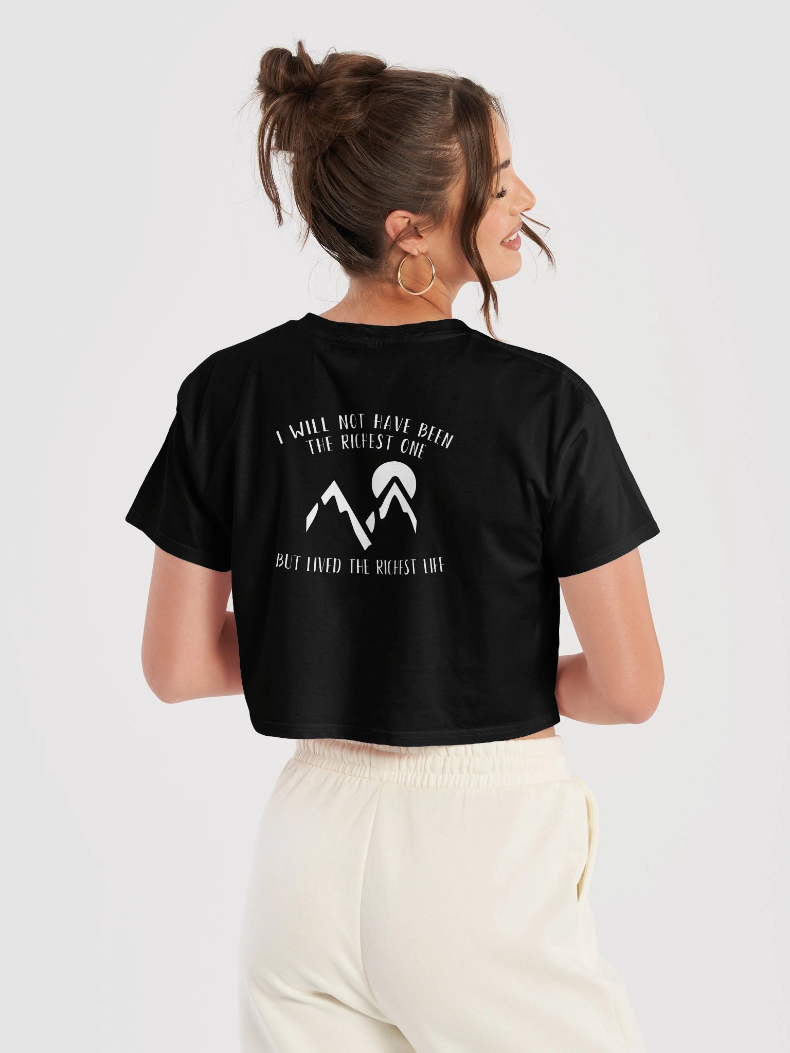 Cropped MAAPS Tee - White Logo product image (18)