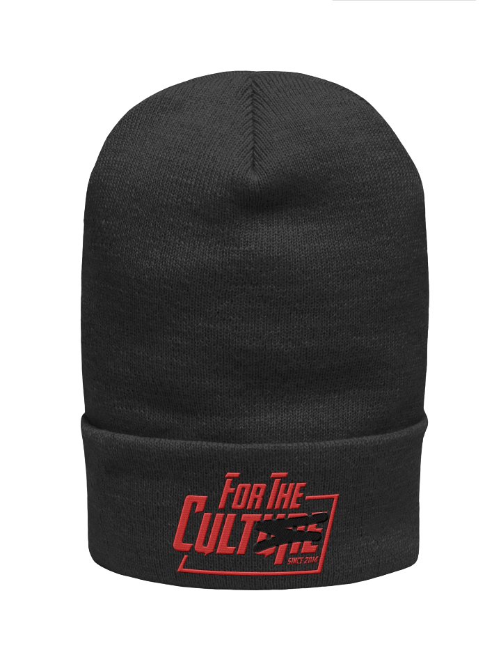 For the Culture Red Beanie product image (2)