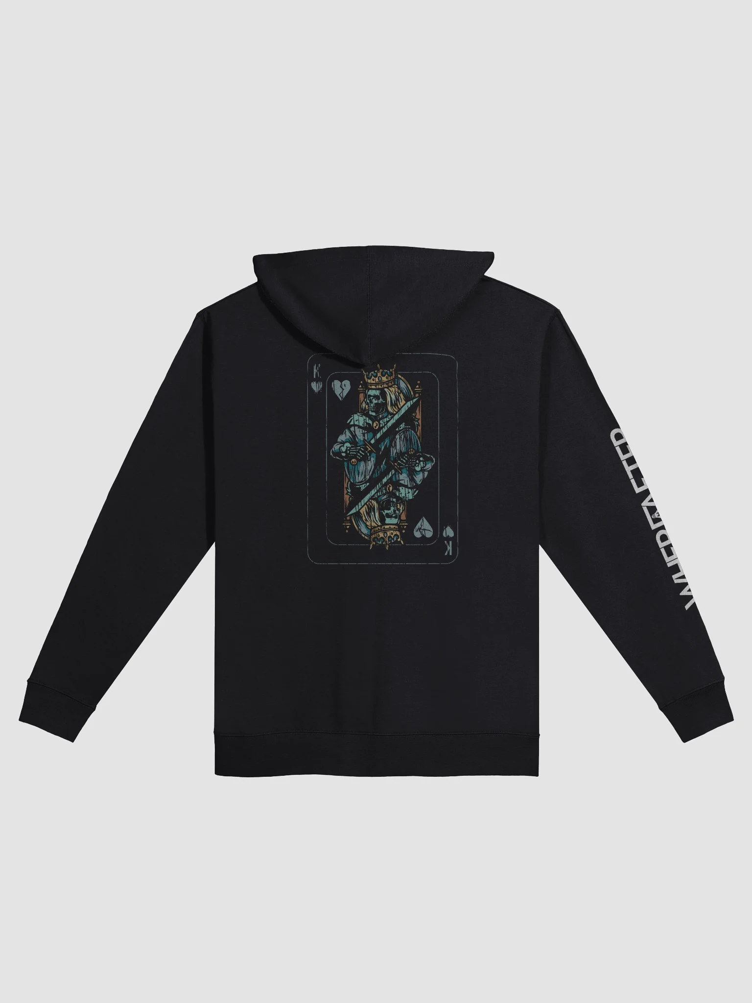 King of Hearts Zipper Hoodie product image (2)