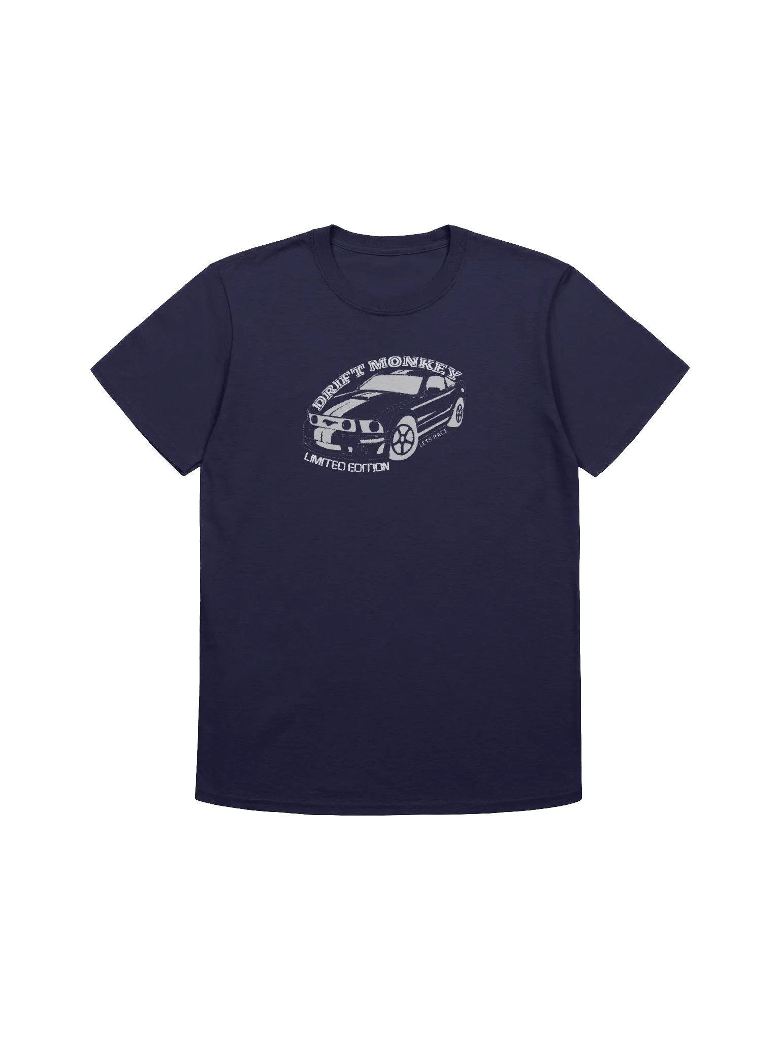 Drift Monkey Lets Race Mustang T-Shirt product image (5)