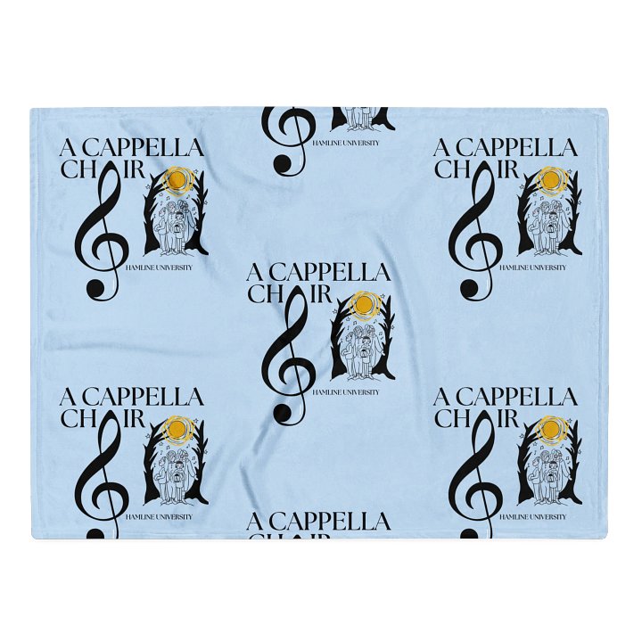 A Cappella Choir Throw Blanket product image (1)