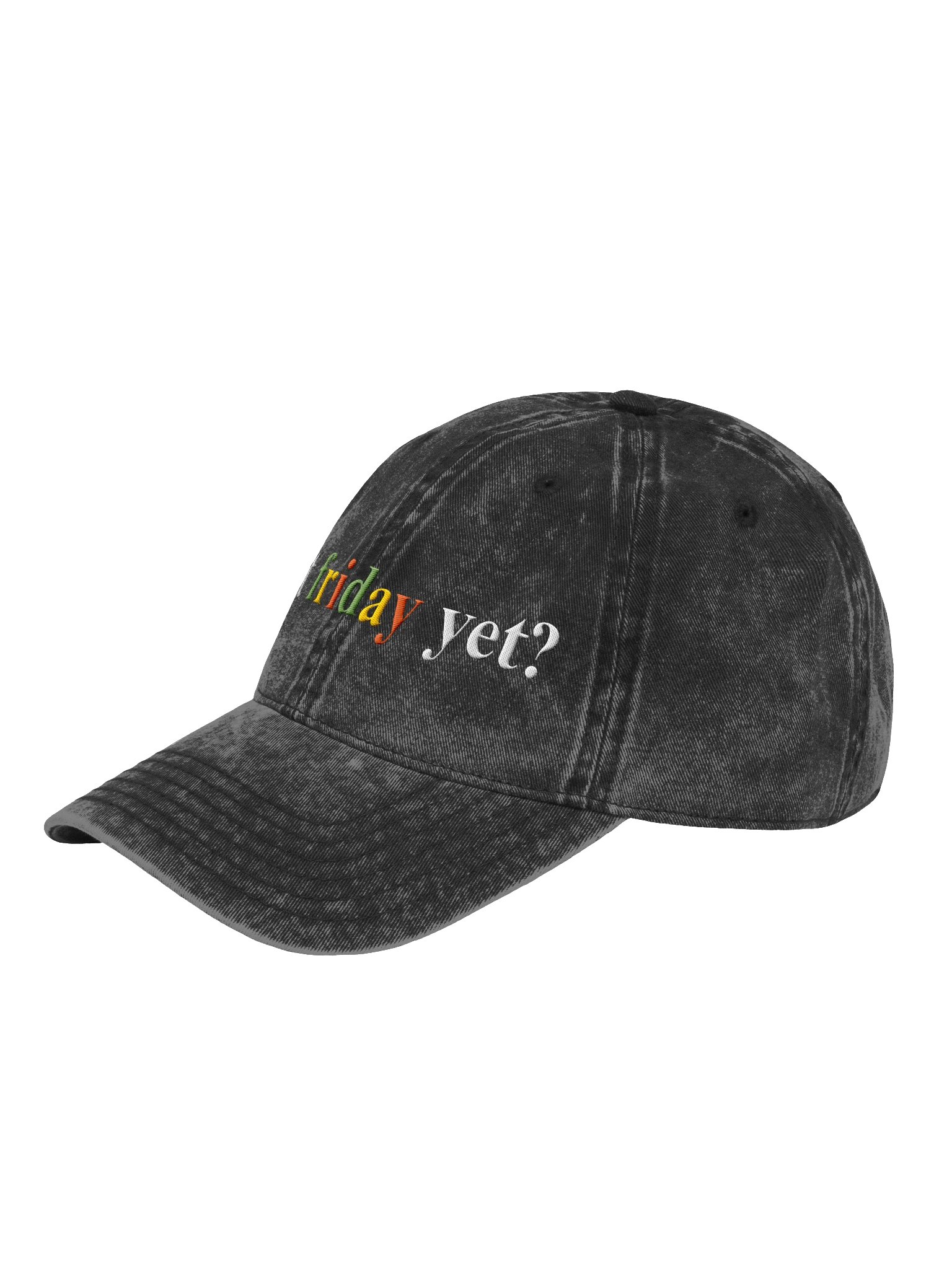 "is it friday yet?" hat product image (3)