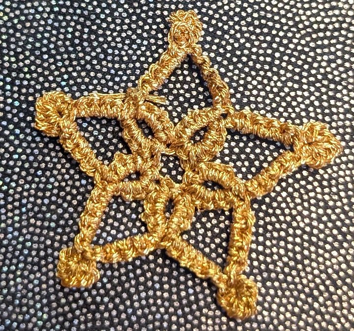 Small Star Shuttle Tatting pattern product image (1)