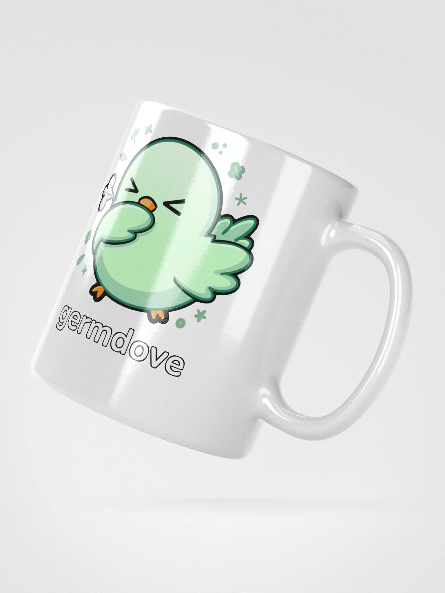 germdove logo mug product image (4)