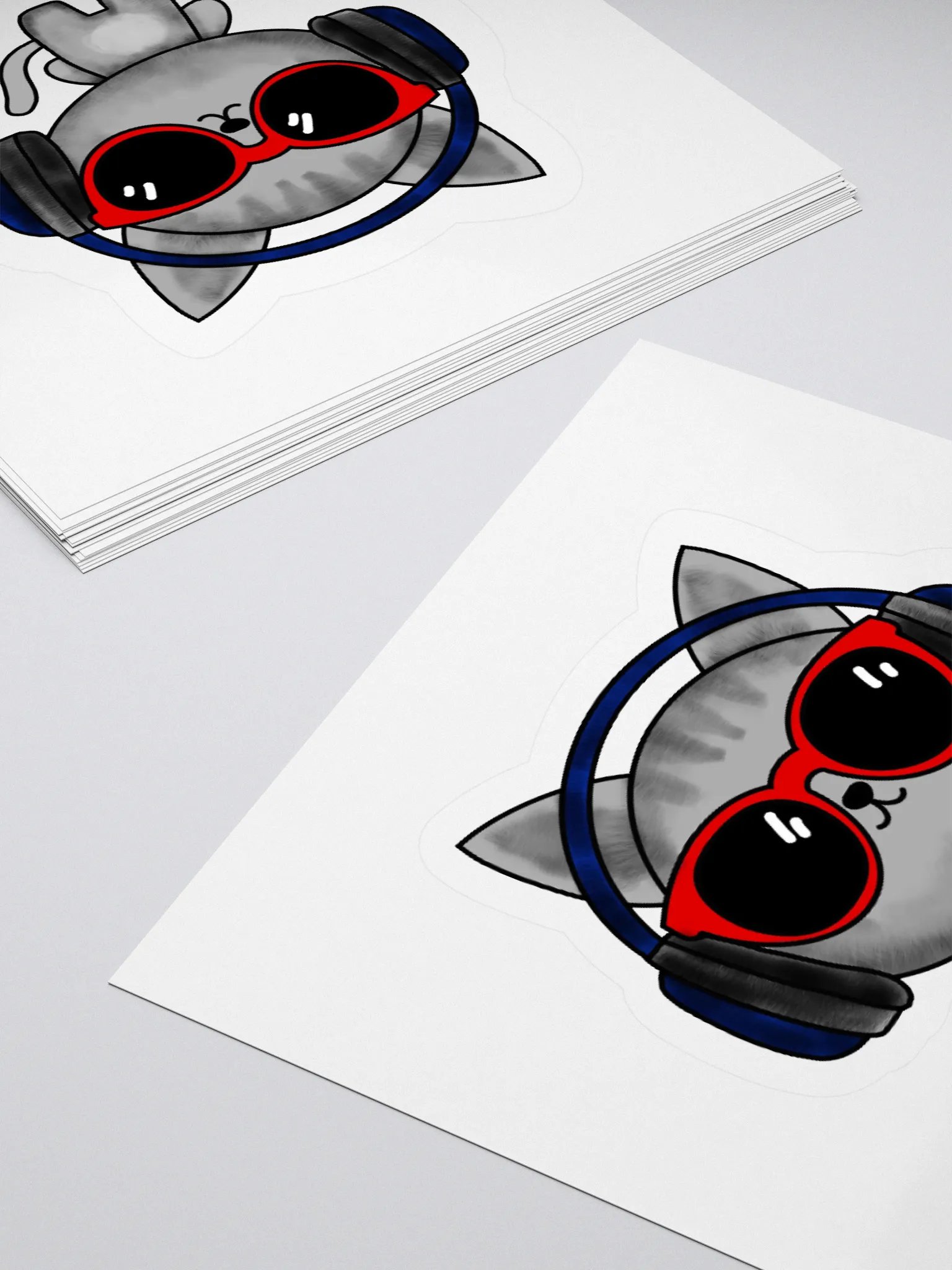 Kitty Vibes Sticker Set product image (12)