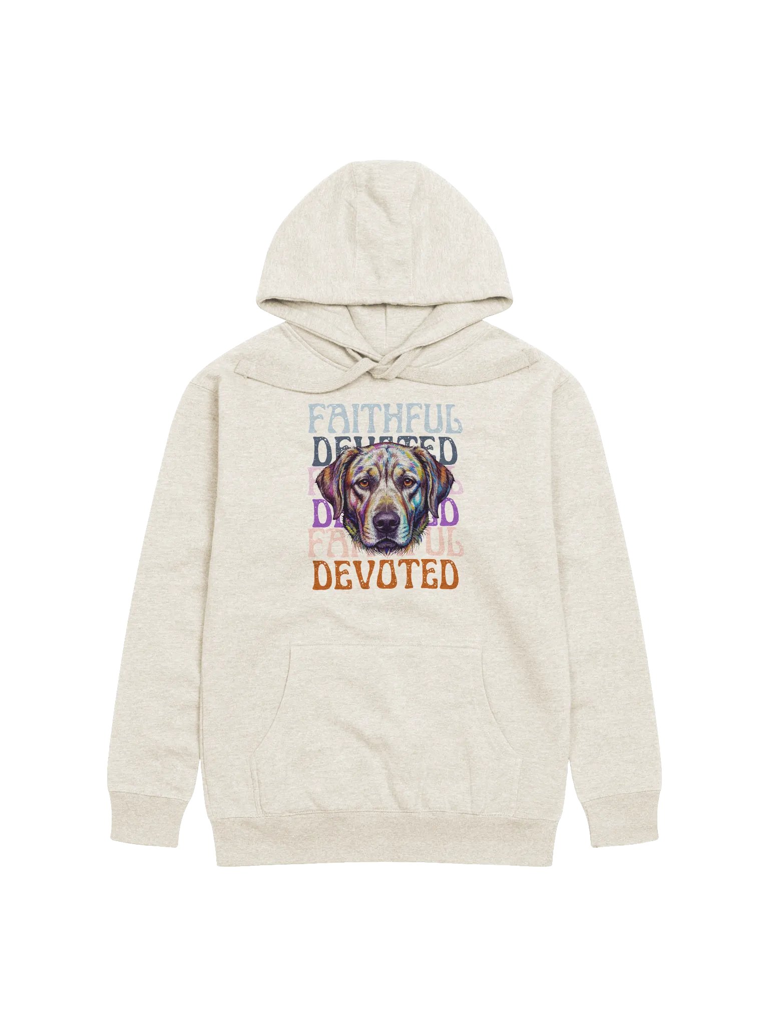 Faithful and Devoted Front Graphic Hoodie product image (1)