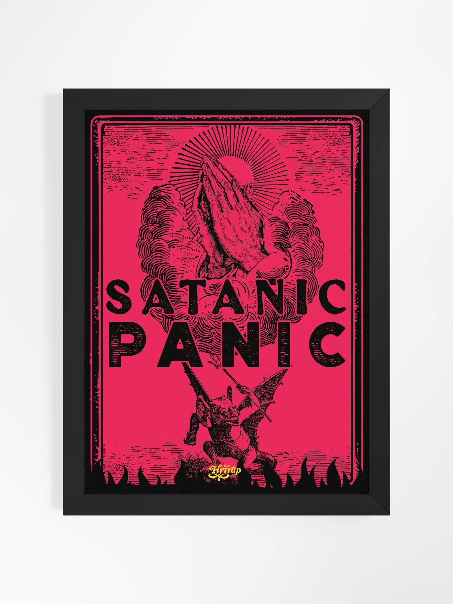 Satanic Panic 12x16 framed poster product image (3)