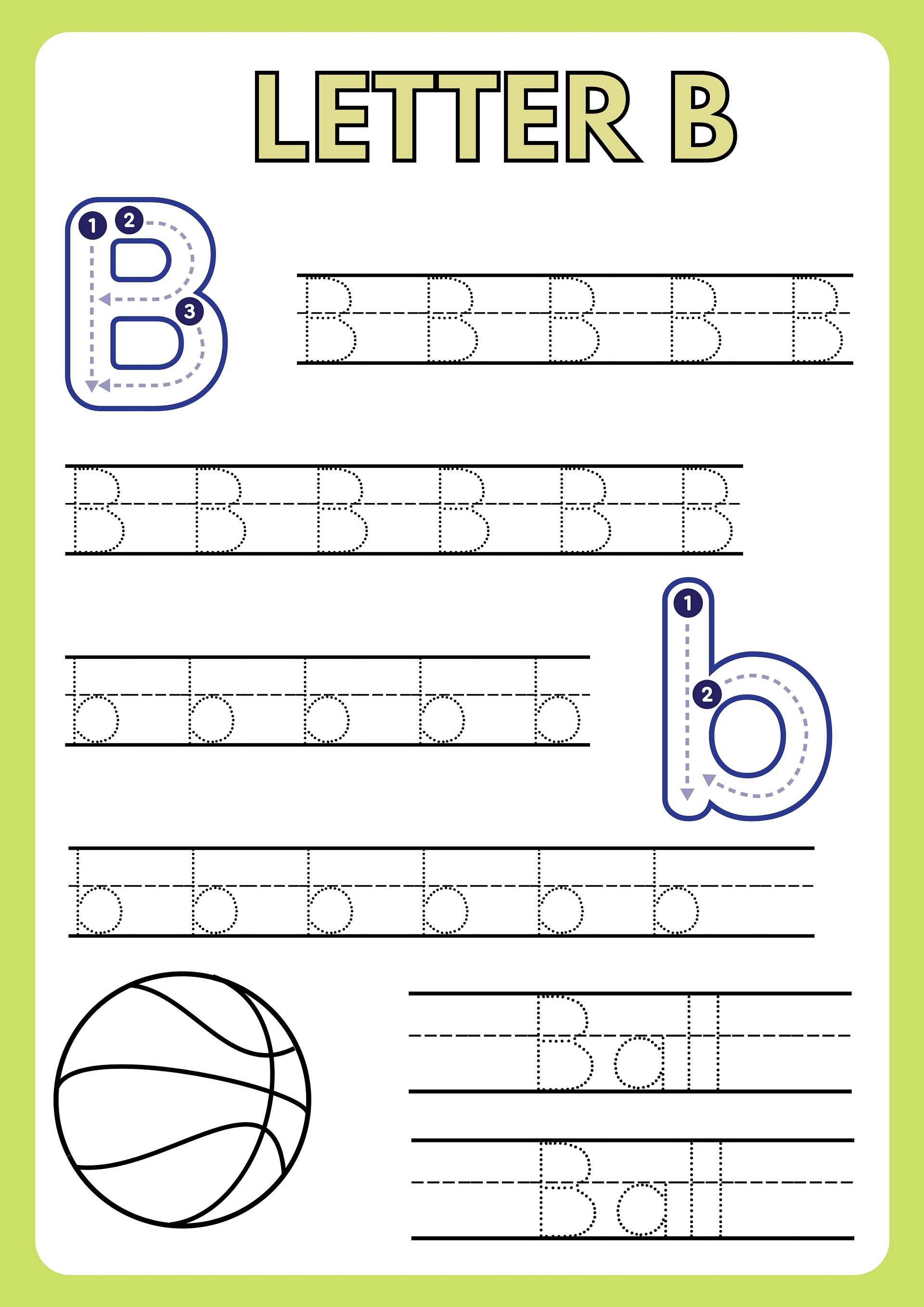 English Alphabet from A to Z with Writing Practice and Animal Names (29 Pages) product image (3)