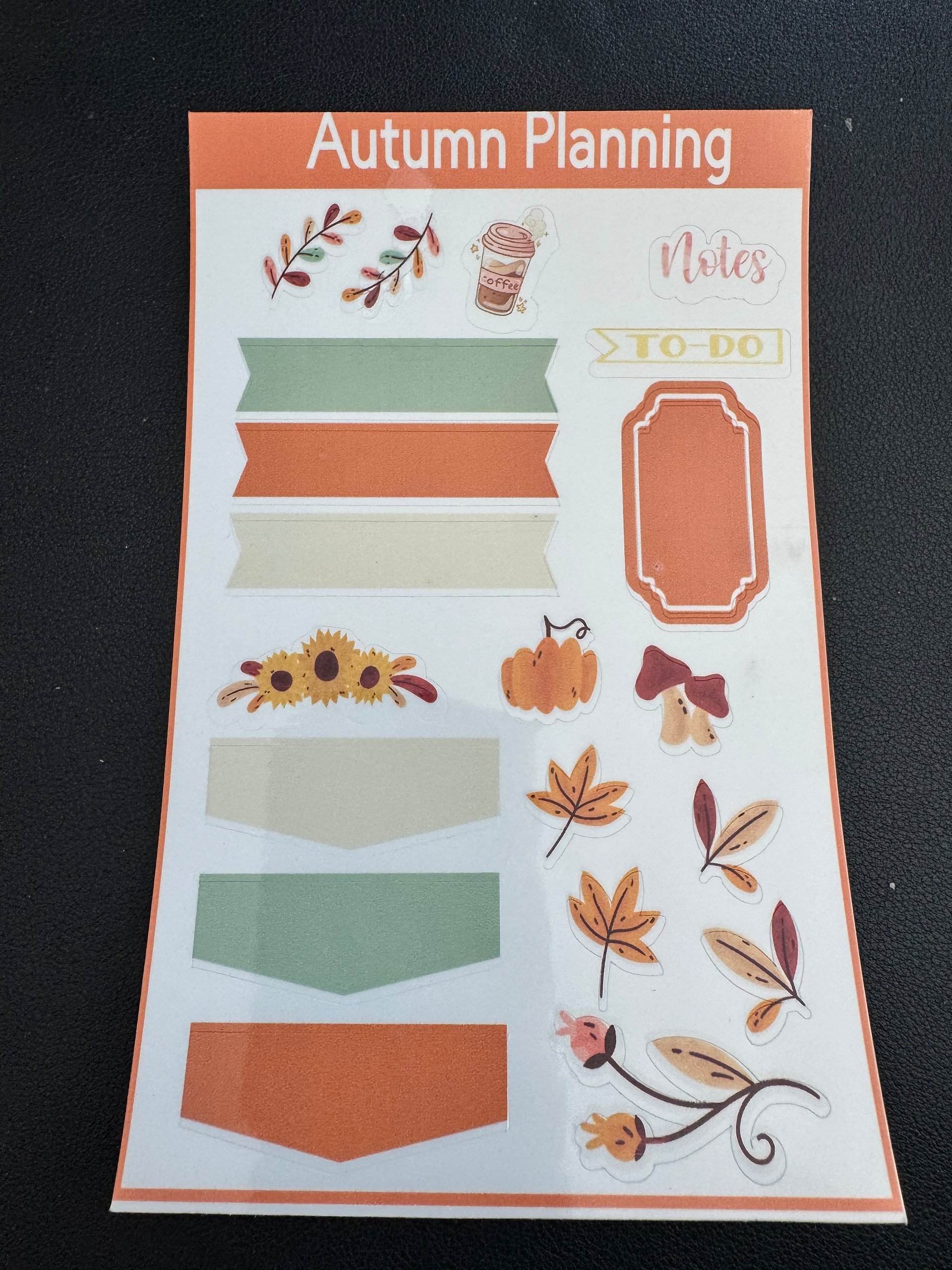 Autumn Desk Sticker Duo | 2-Sheet Pack product image (2)