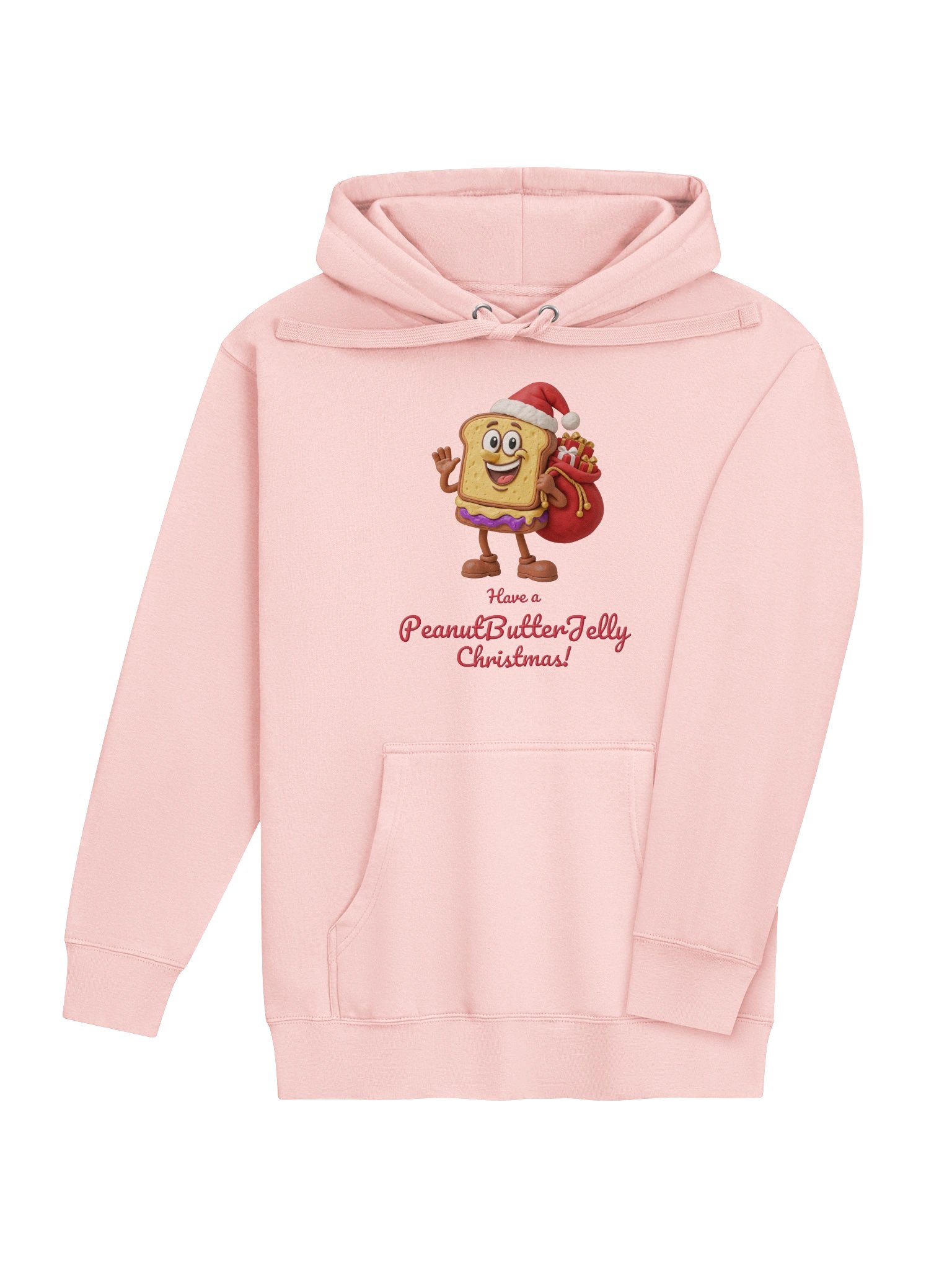 PeanutButterJelly Holiday Hoodie – Adult (Pink or White) product image (4)
