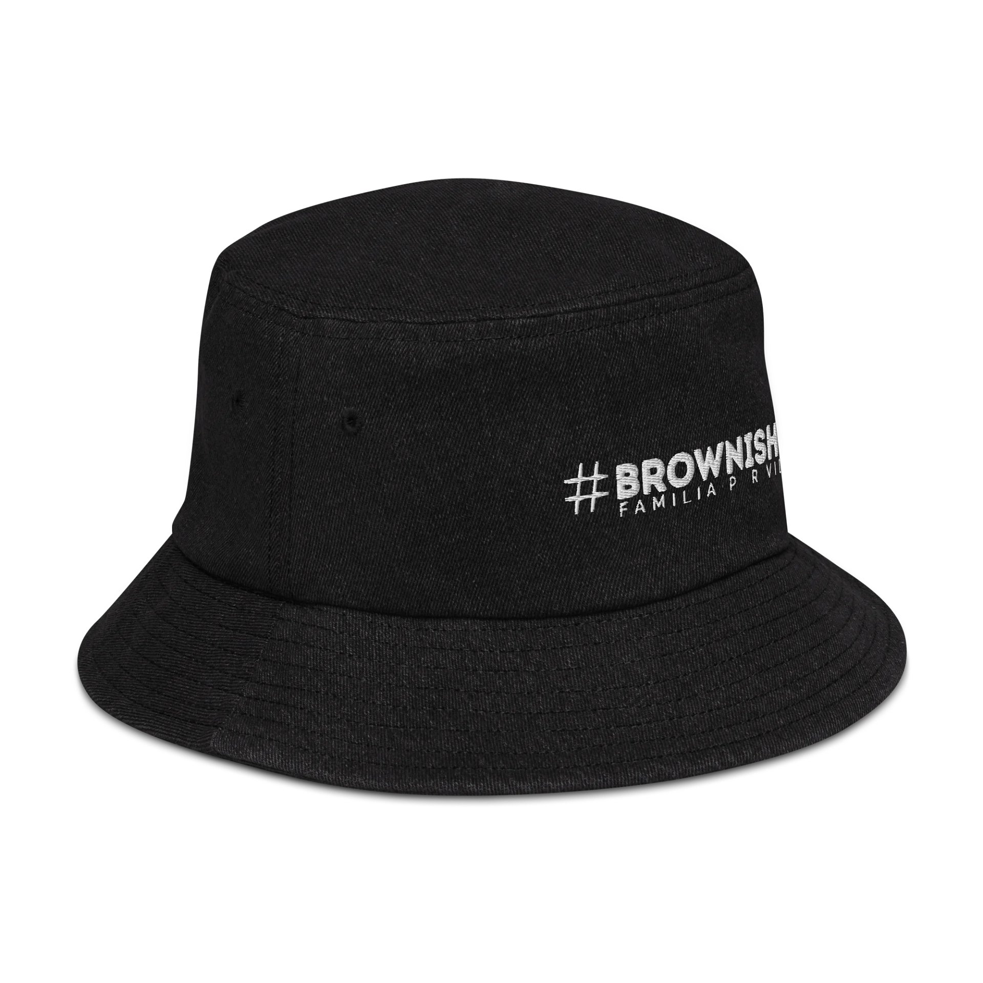 #Brownishh - Bucket Hat (Black) product image (3)