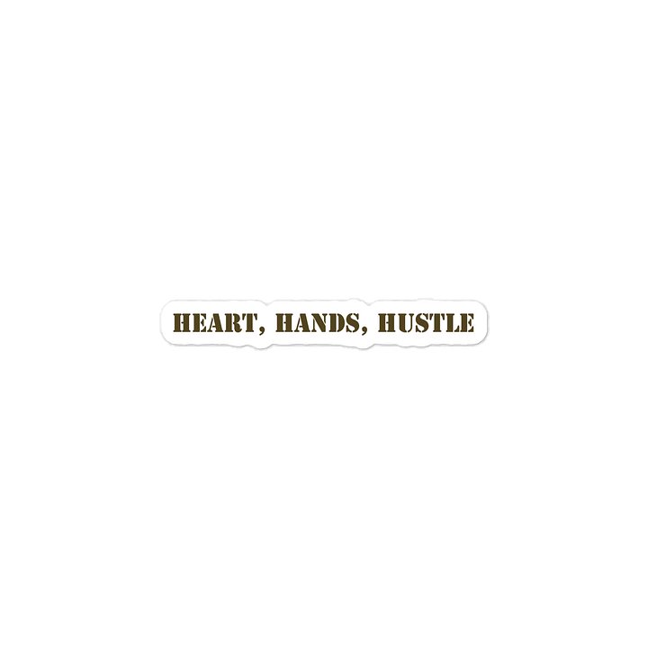 Hustle Heart Hands Decals product image (2)