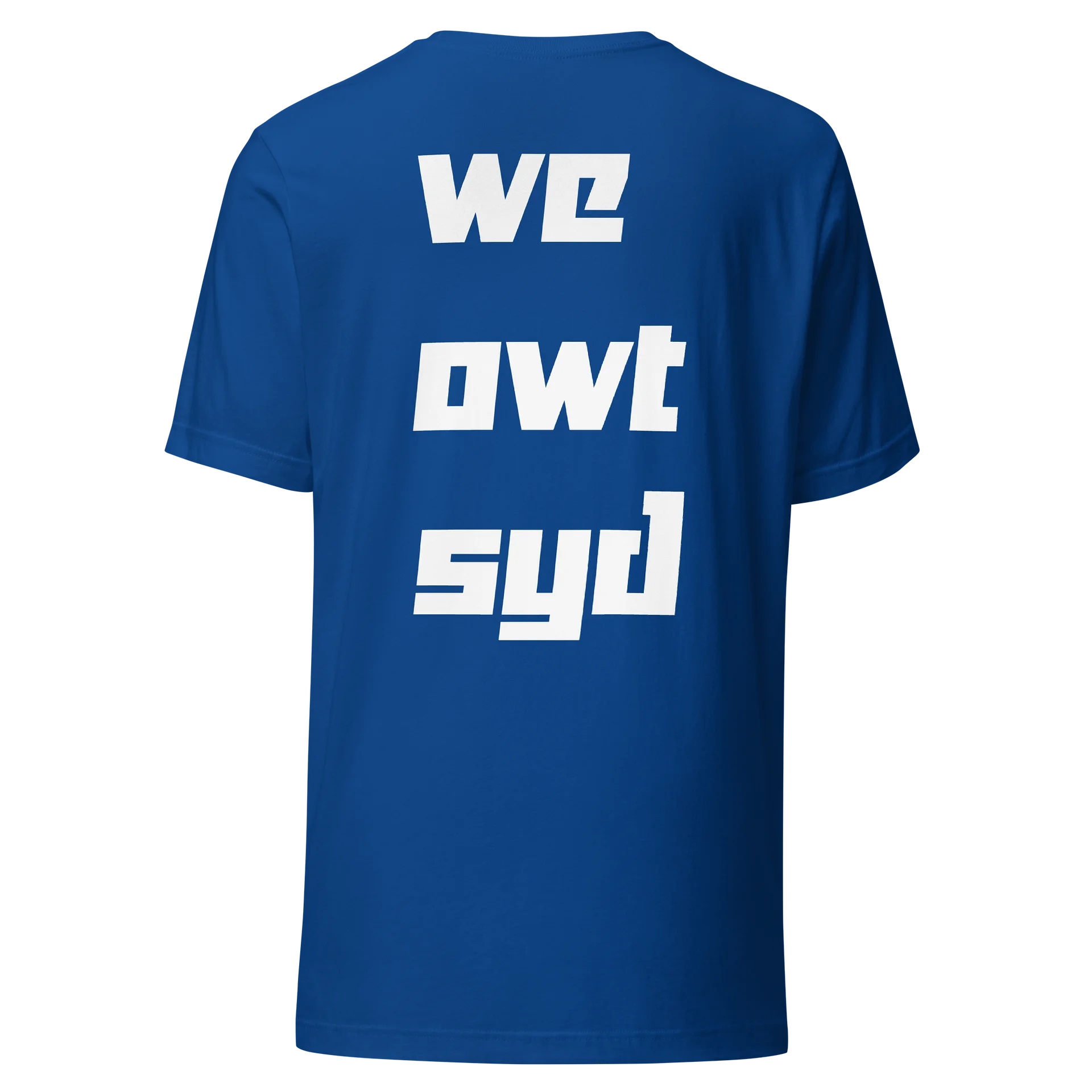 WeOwtsyd Gen 2 Premium T- Shirt - Alt Blue product image (4)
