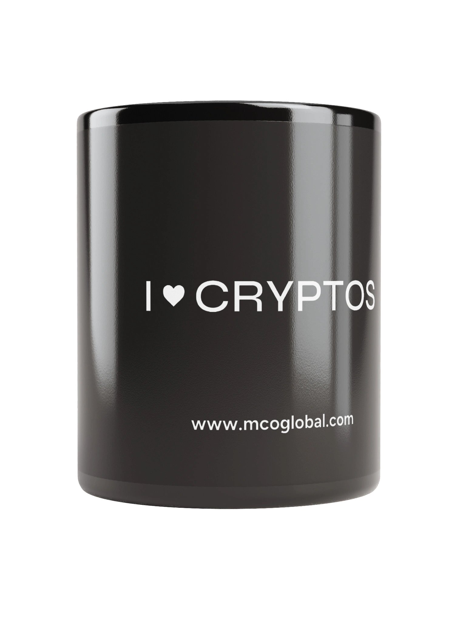 I Love Cryptos Black Mug product image (1)