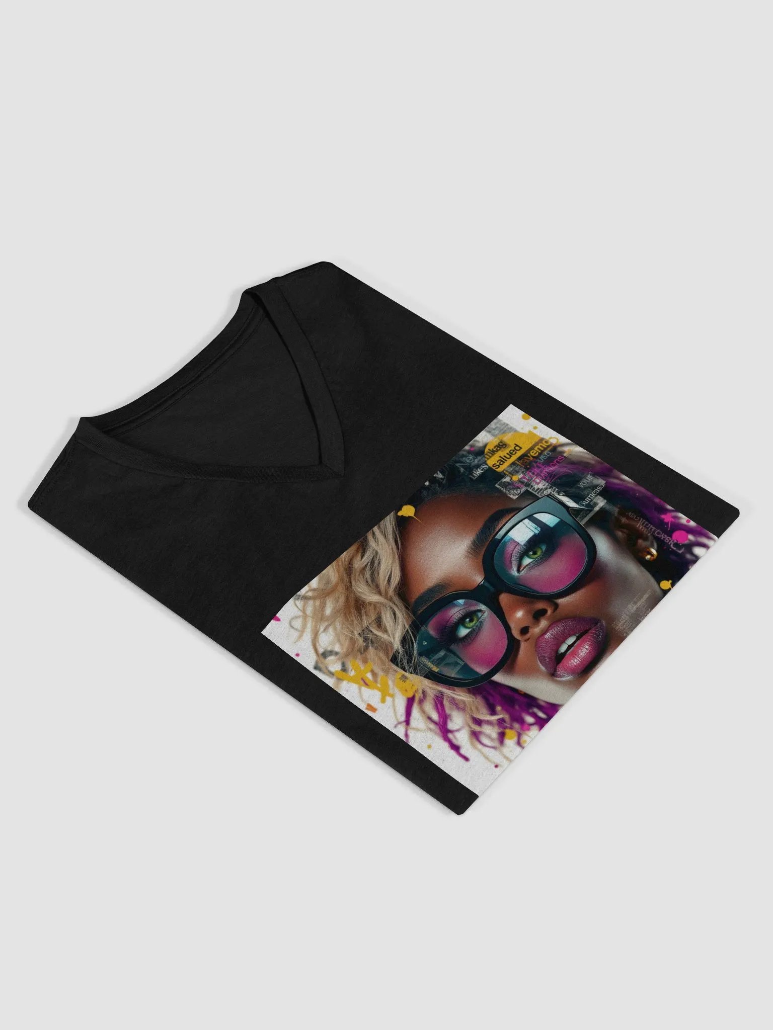 Vibrant Visionary V-Neck Tee product image (4)