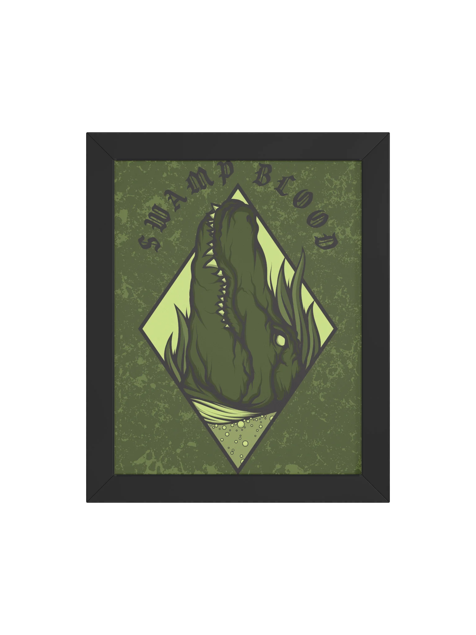 Framed Swamp Blood Poster product image (22)