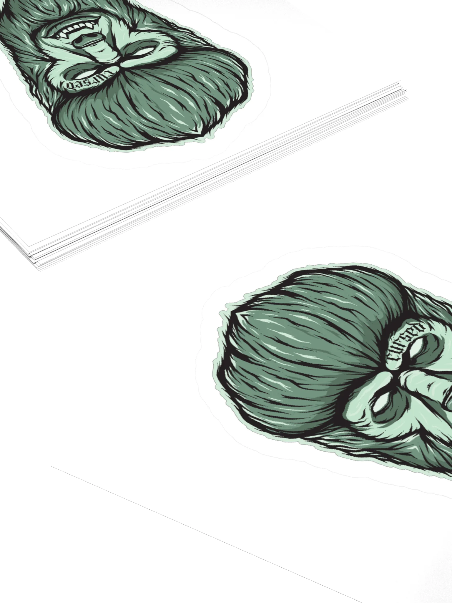 Cursed Kiss Cut Stickers(Indoor) product image (11)