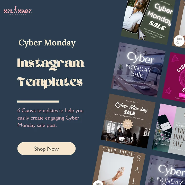 Black Friday & Cyber Monday Instagram Story and Post Bundle product image (1)