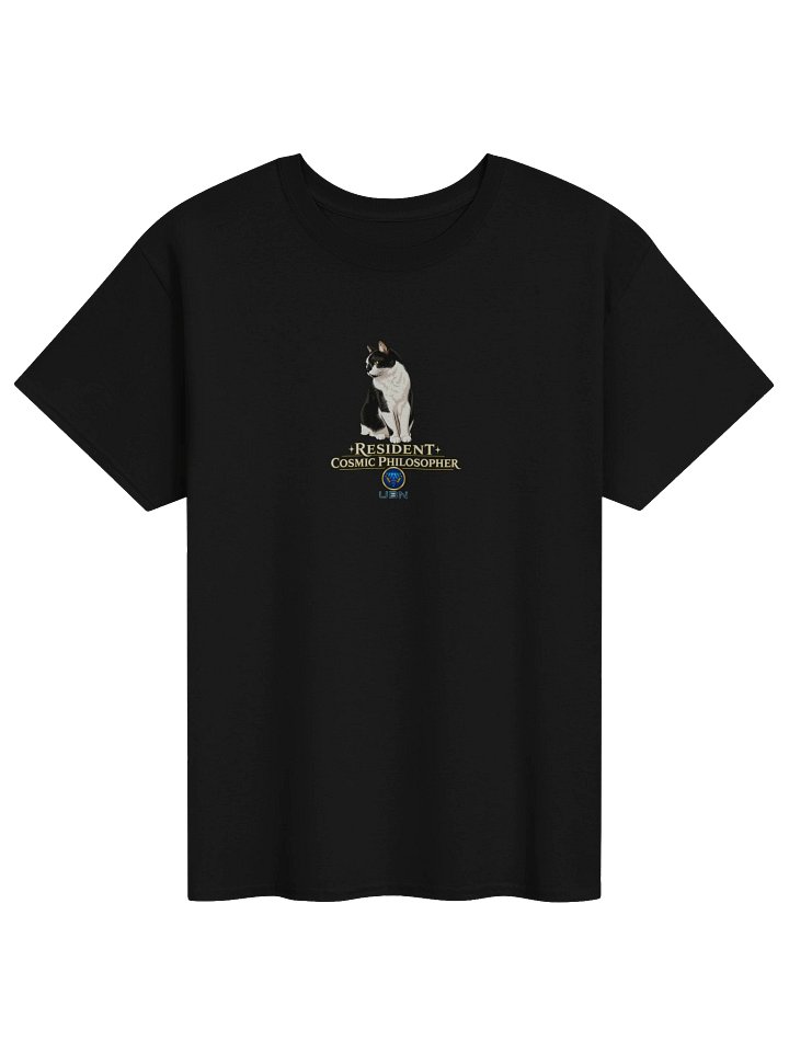 Cosmic Philosopher Tee (Mister Kitty) product image (1)