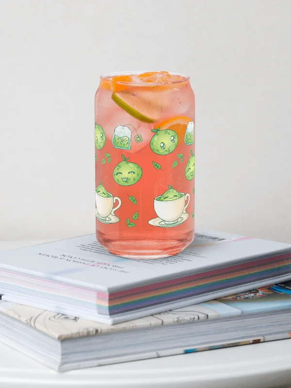 Green Tea Slime Can-Shaped Glass product image (3)
