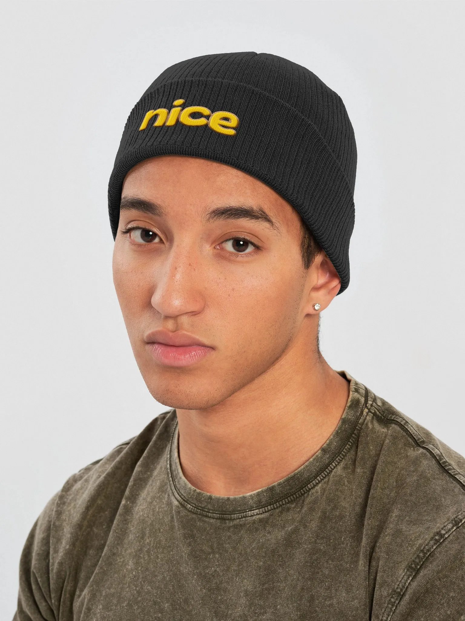 Nice | 2 | Embroidered Beanie product image (3)