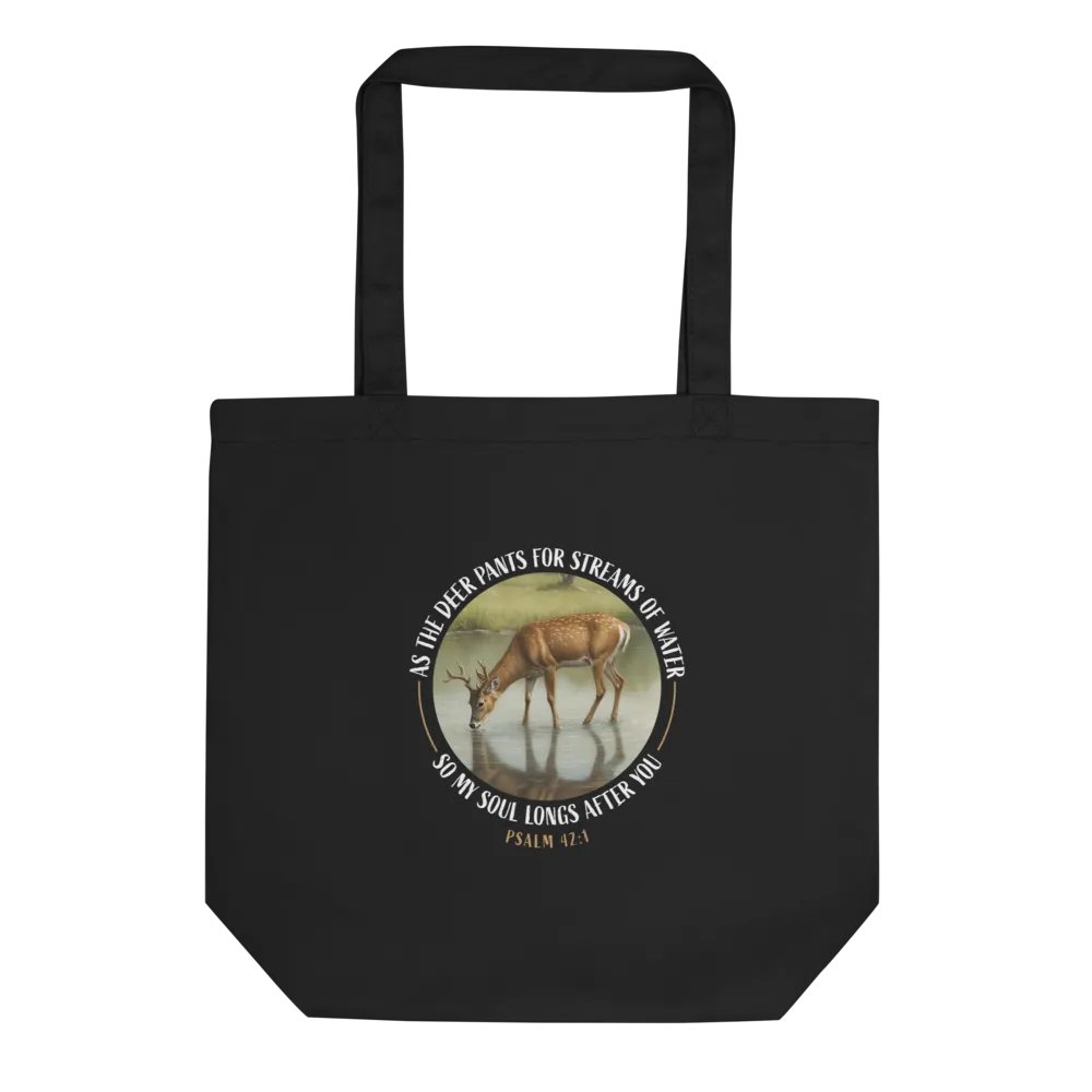 As the Deer Psalm 42:1 Tote product image (3)