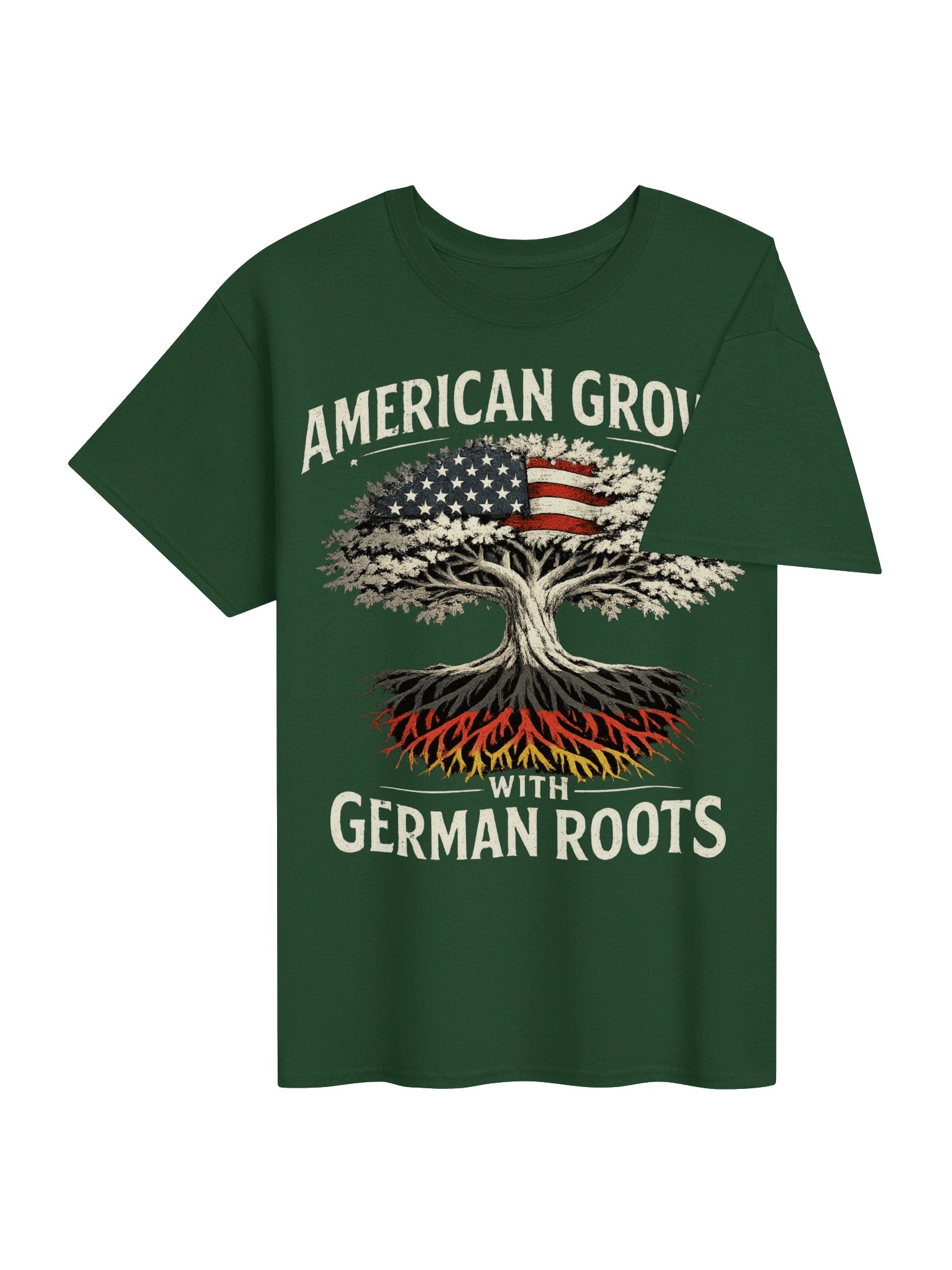 American Grown With German Roots Tee product image (5)
