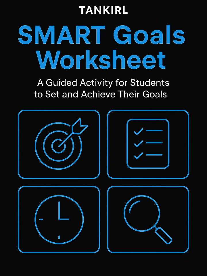 🎯 SMART Goals Worksheet (Free Download) product image (1)