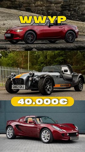 ¿Con cuál de estos “juguetes” os quedaríais?🕹️

#podcars #ranking #mazda #caterham #lotus