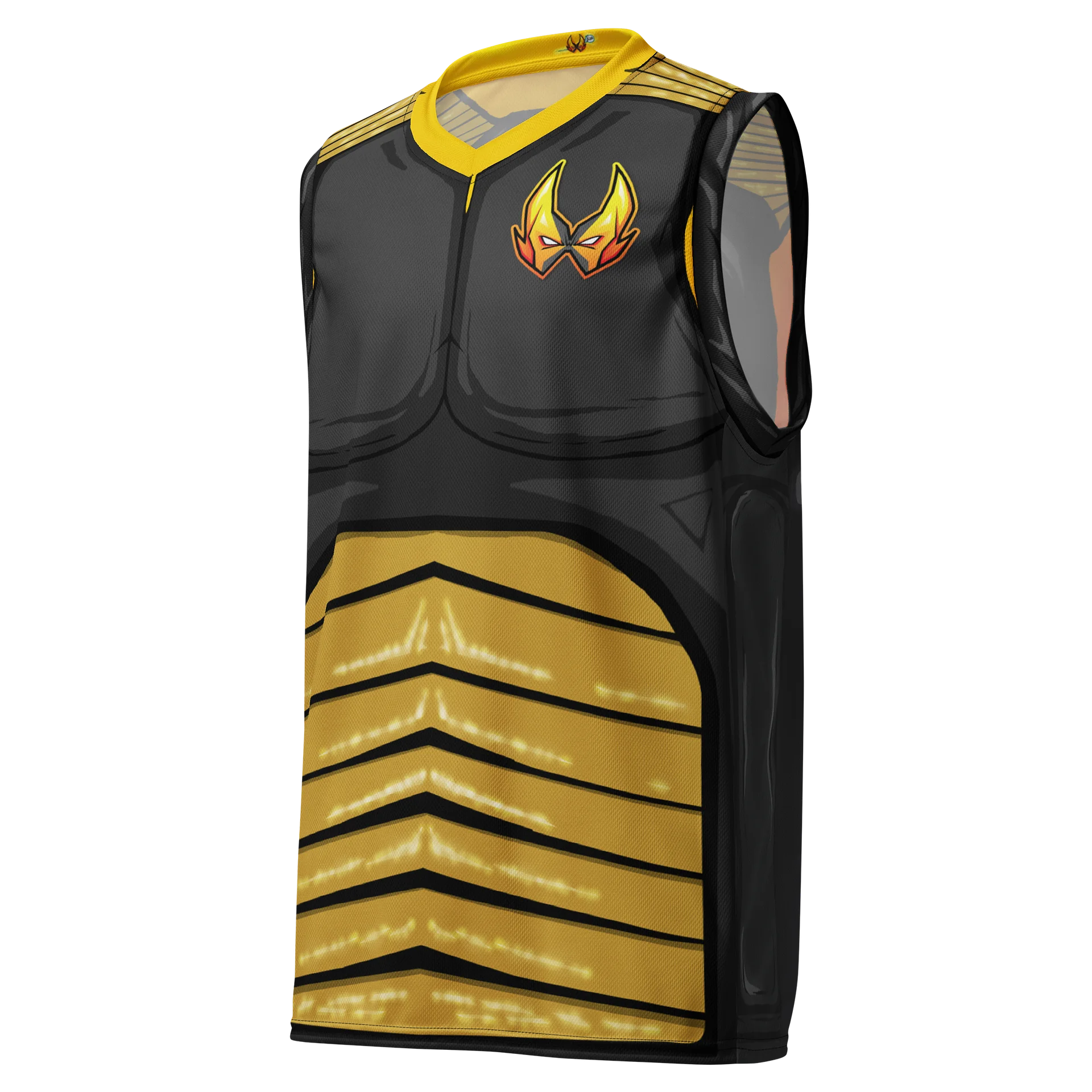 Villain Support Battle Armor Tank Top - Black product image (1)