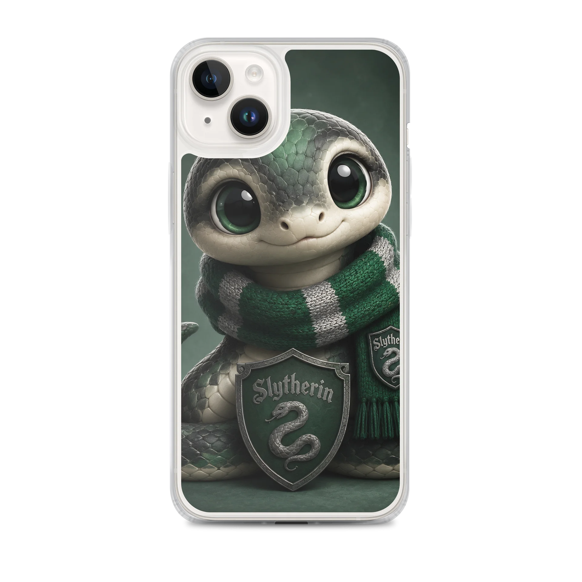 Slytherin Hatchling MagSafe Clear iPhone Case product image (1)