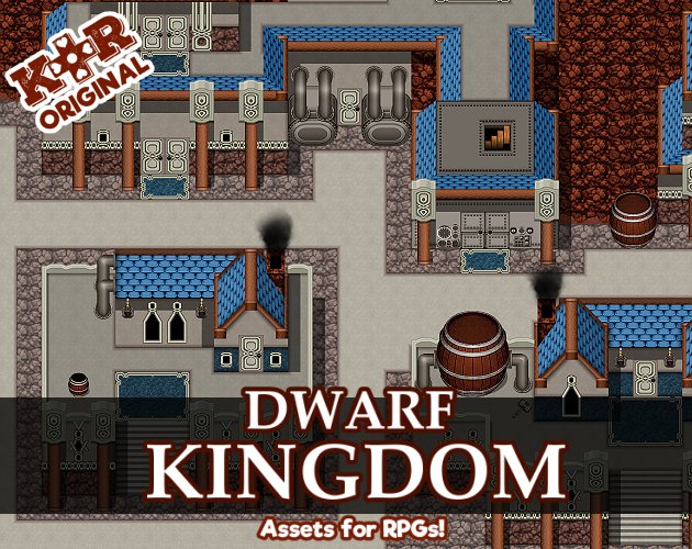 KR Dwarf Kingdom Tileset for RPGs product image (1)