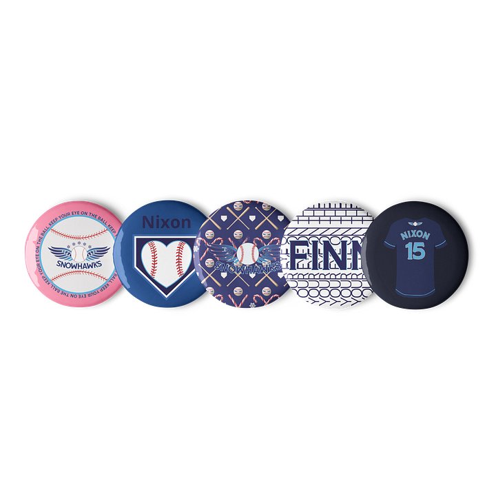 Snowhawks Nixon Pins product image (1)