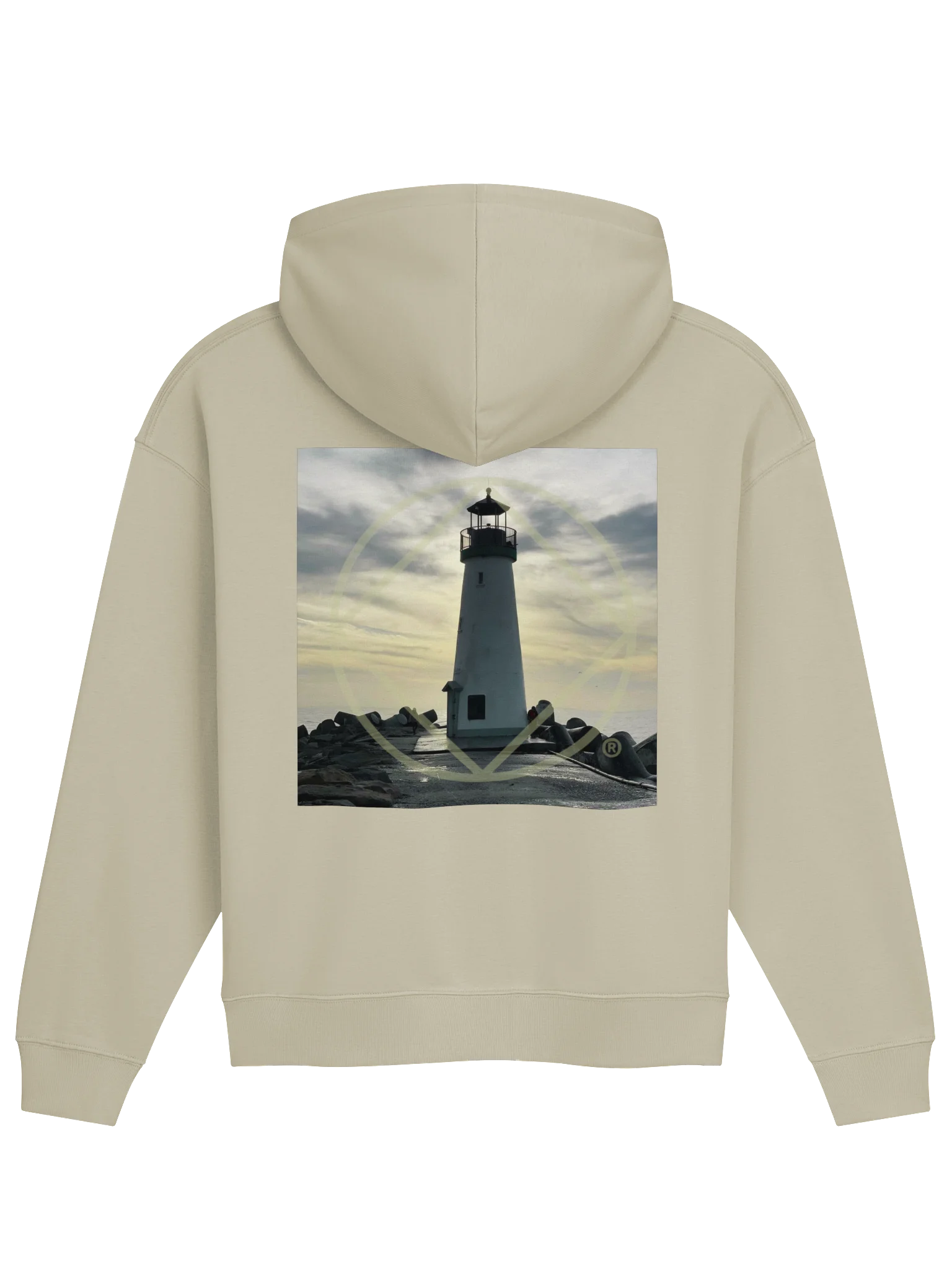 Lighthouse by the Sea Relaxed Hoodie product image (1)