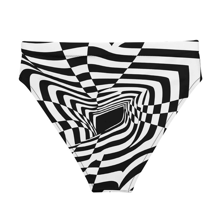 Vortex Illusion Recycled High-Waisted Bikini Bottom product image (2)