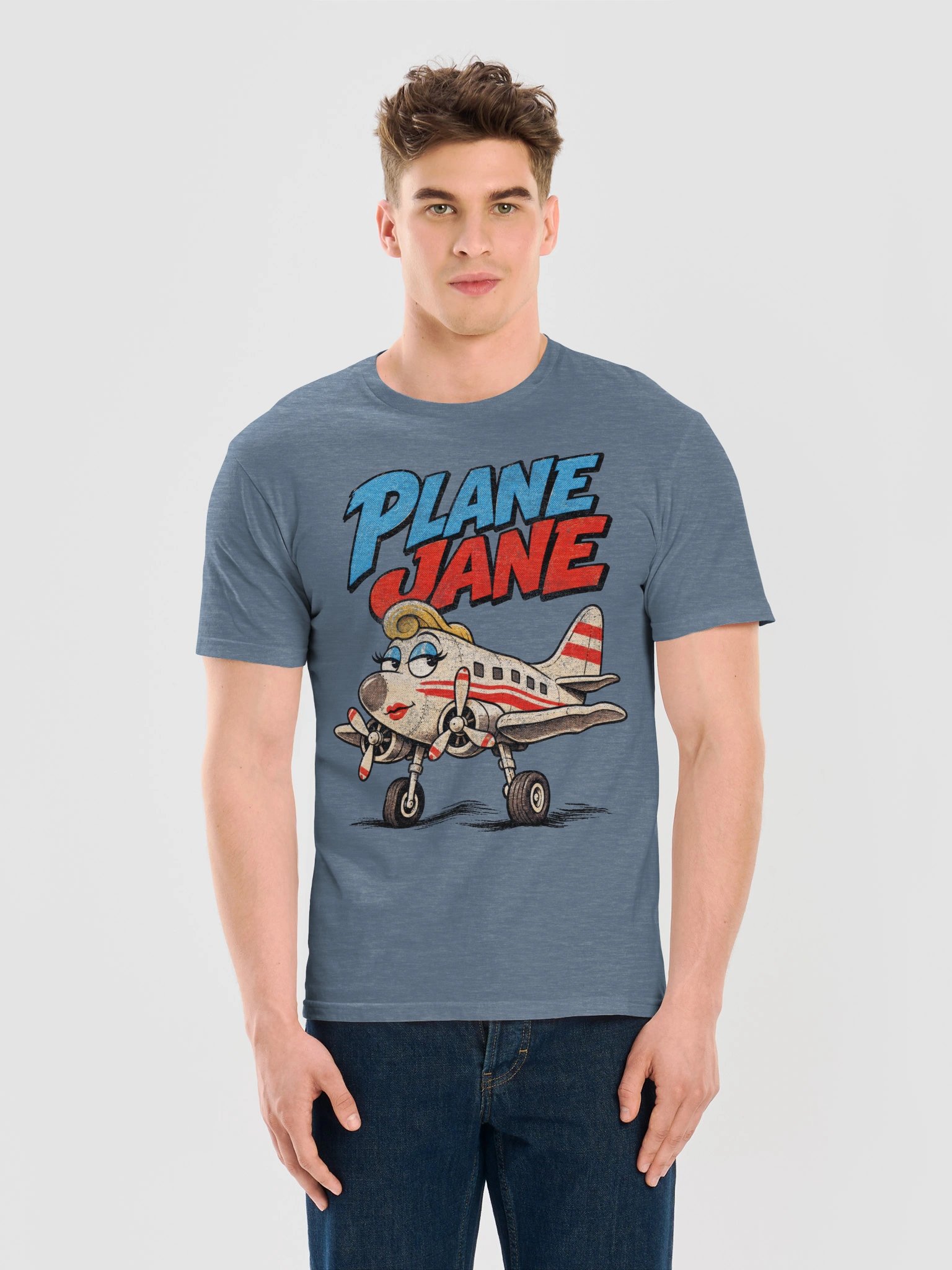 Plane Jane - Gildan Unisex Softstyle T-Shirt product image (3)