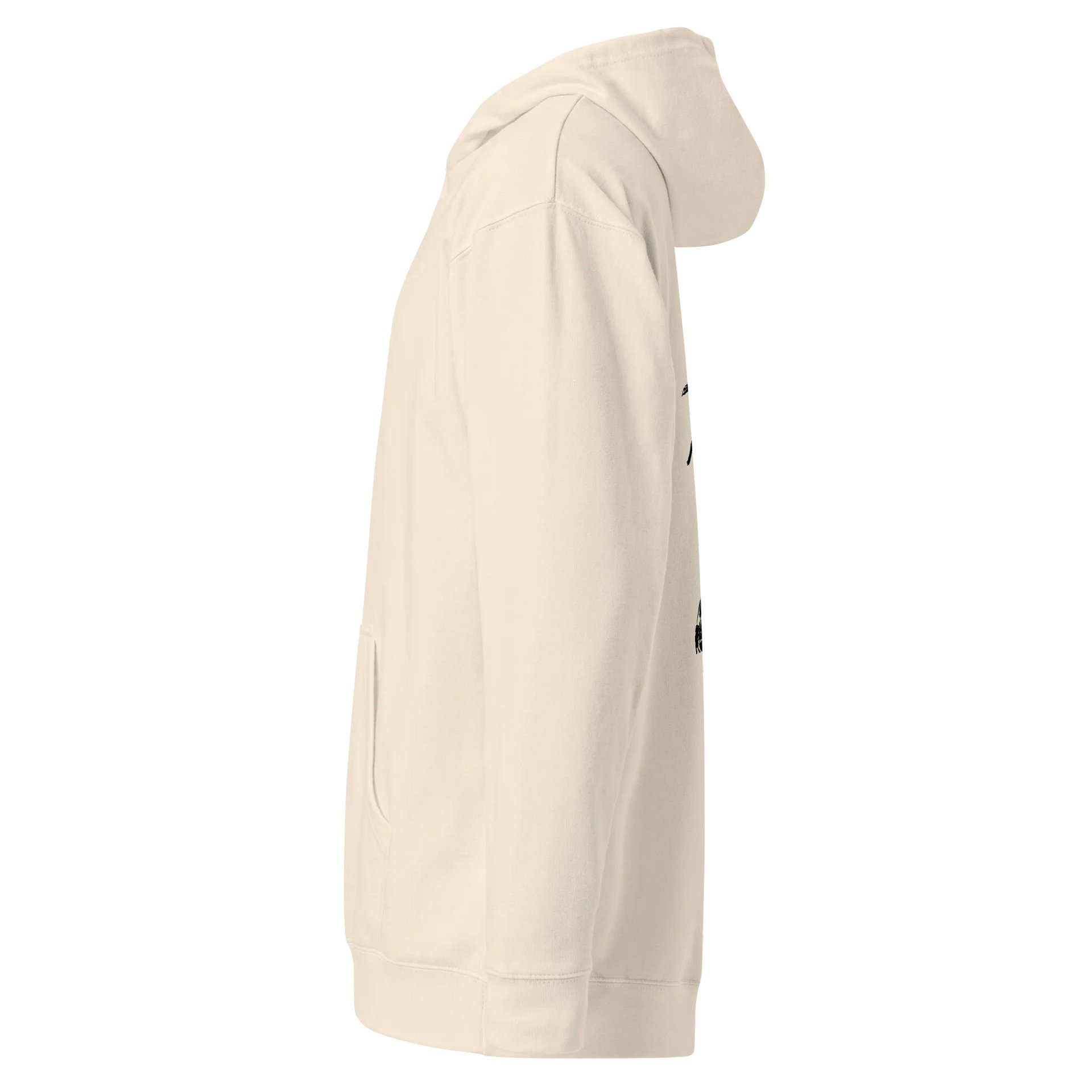 The Lives On HIGH | YTG STEALTH | UNISEX Hoodie | Bone White product image (4)
