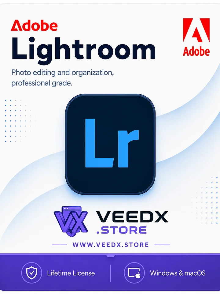Adobe Lightroom | Windows & Mac | Full Version | Lifetime Activation product image (1)