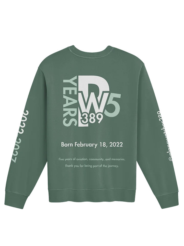PW389 5 Years Sweatshirt - Spearmint product image (2)
