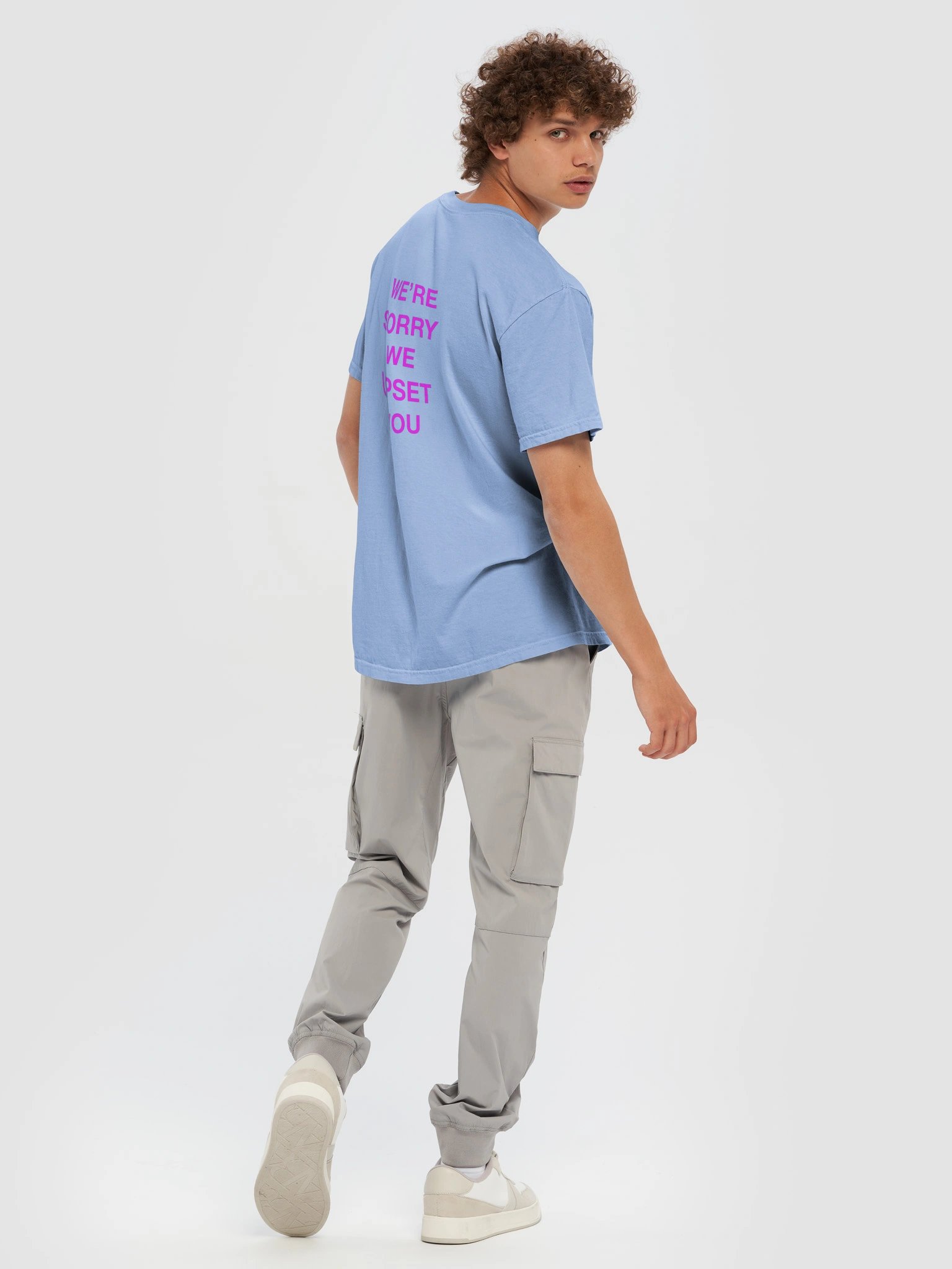 We’re Sorry We Upset You Group Apology T-Shirt — Pastel product image (80)