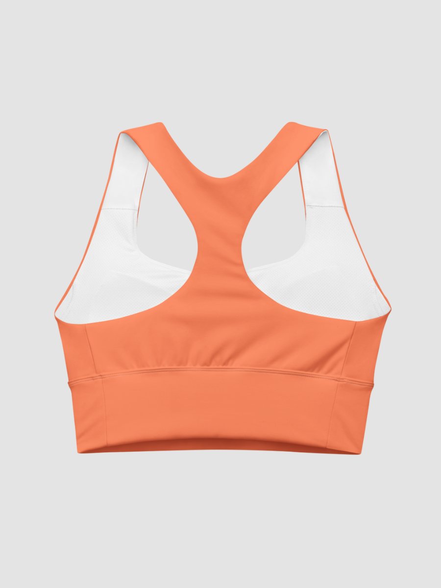 Longline Sports Bra - Coral Rush product image (6)