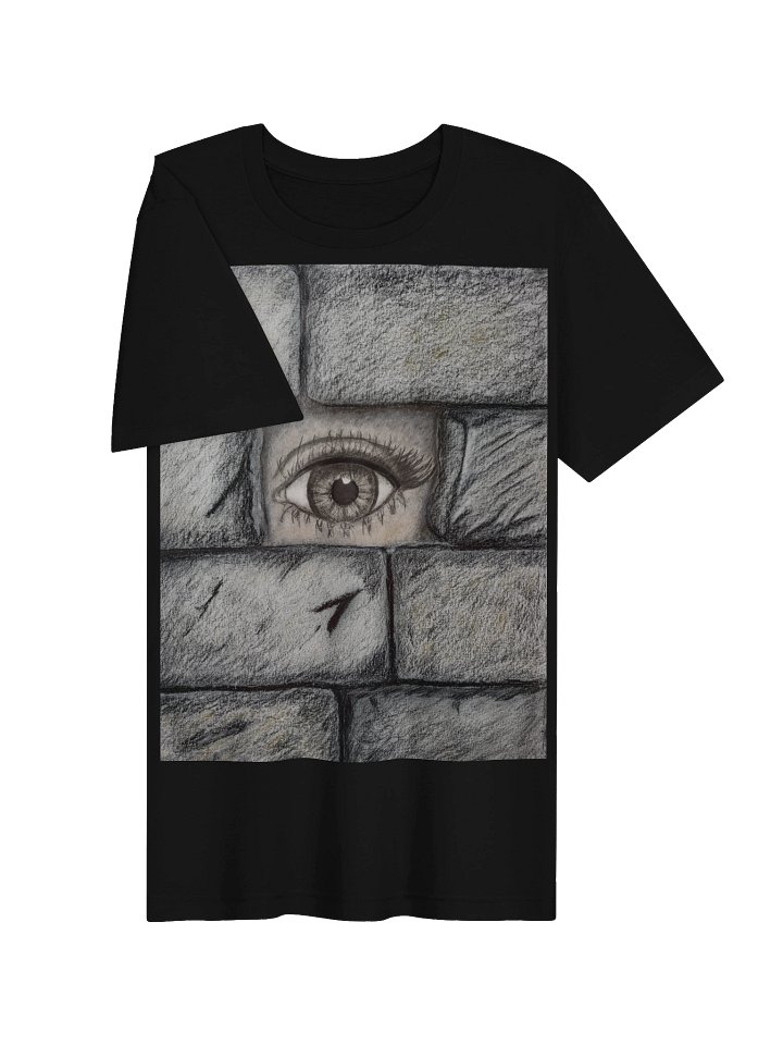 "Eye behind wall" T-Shirt. Women's Bella+Canvas Supersoft T-Shirt product image (2)