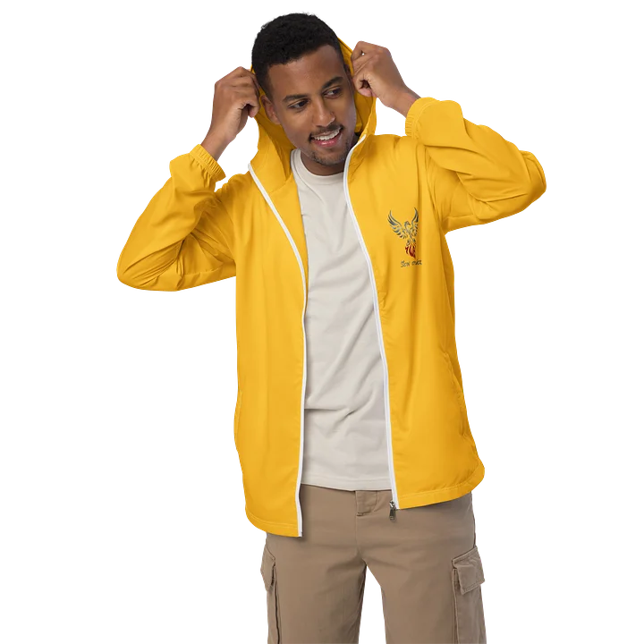 Gold Protect Your Peace Painted Windbreaker product image (2)