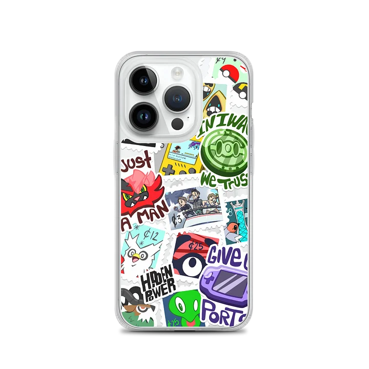 Hidden Stamps - iPhone® Magsafe Clear Case product image (3)