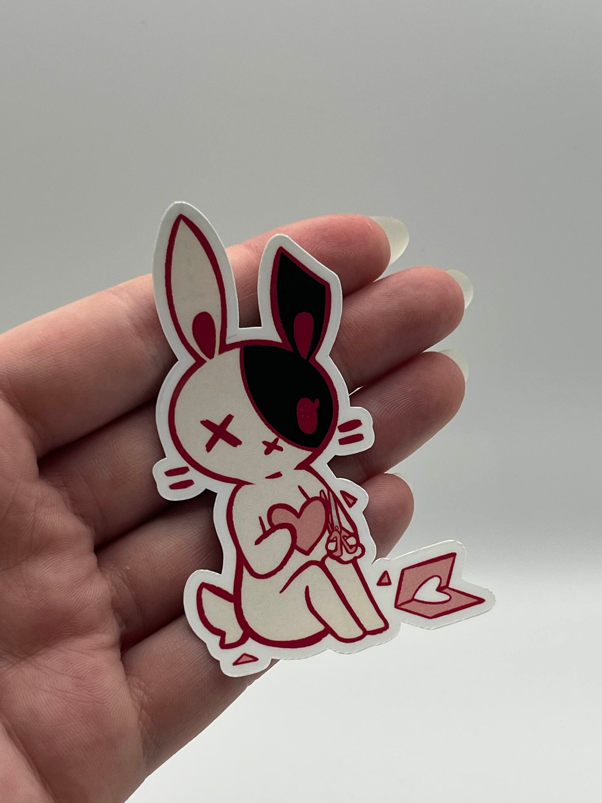 CUT Paper Heart Die-Cut Sticker product image (2)