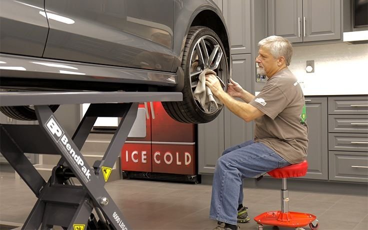 BendPak MDS-6LPF Flush-Mount Mid-Rise Scissor Lift - 6,000-Lb Capacity product image (4)