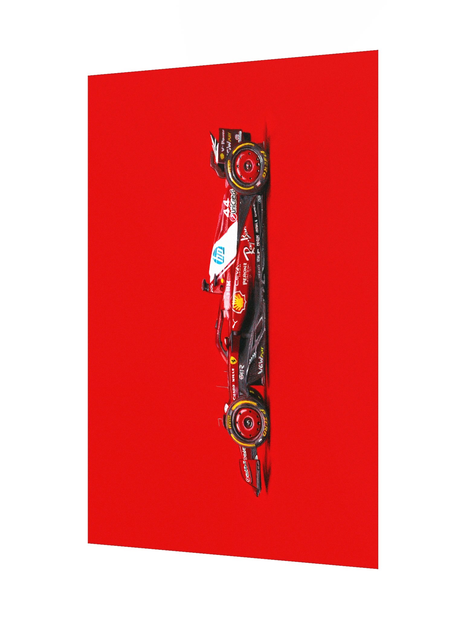 Ferrari SF-25 F1 - A3 Print product image (4)