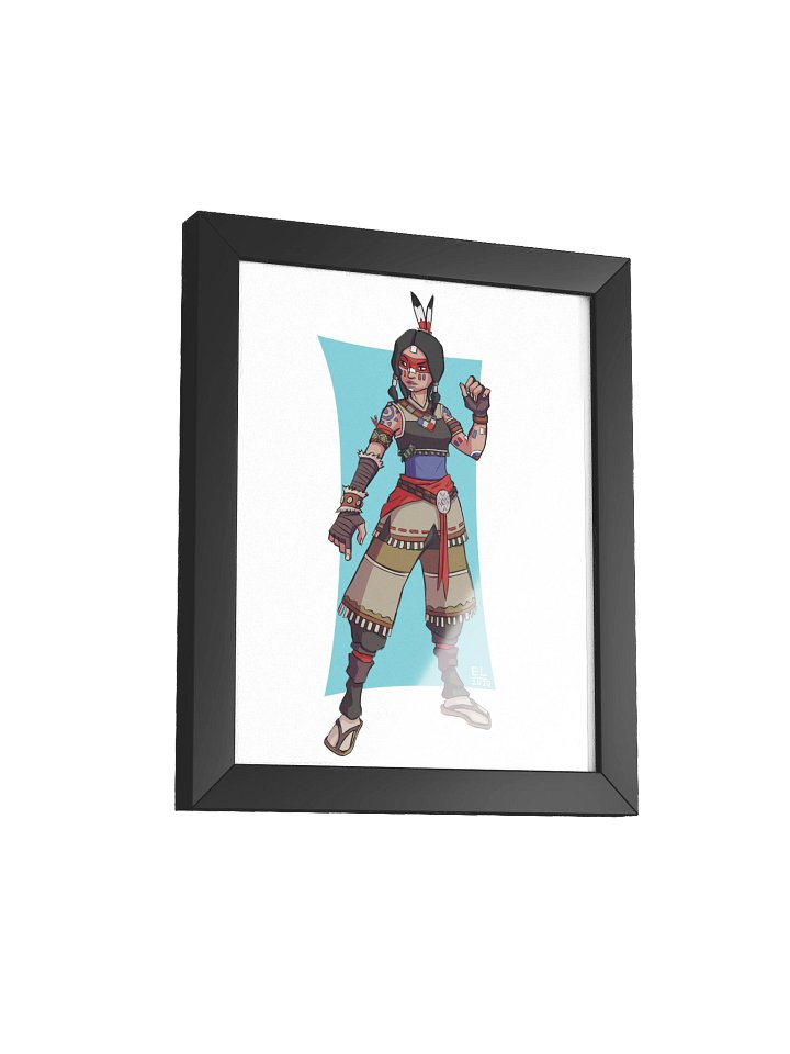 Spirit Brawler - Framed Matte Poster product image (9)